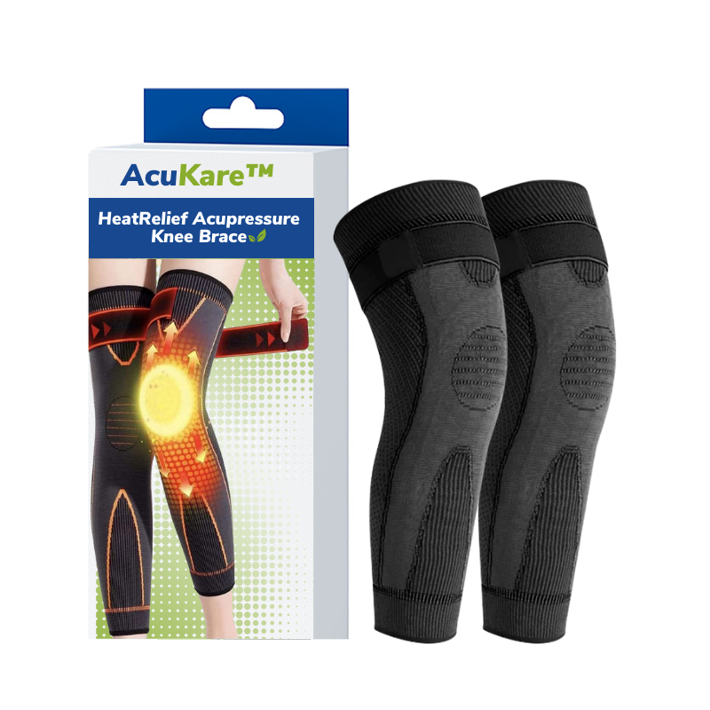 AcuKare™️ HeatRelief Acupressure Knee Brace